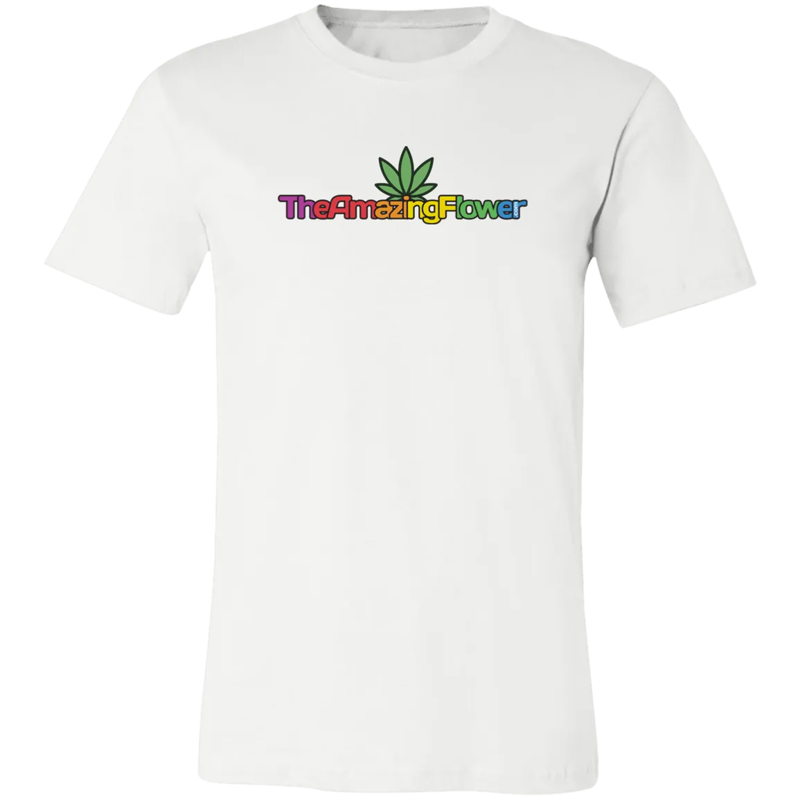 Hemp Leaf Multi-color Logo T-Shirt