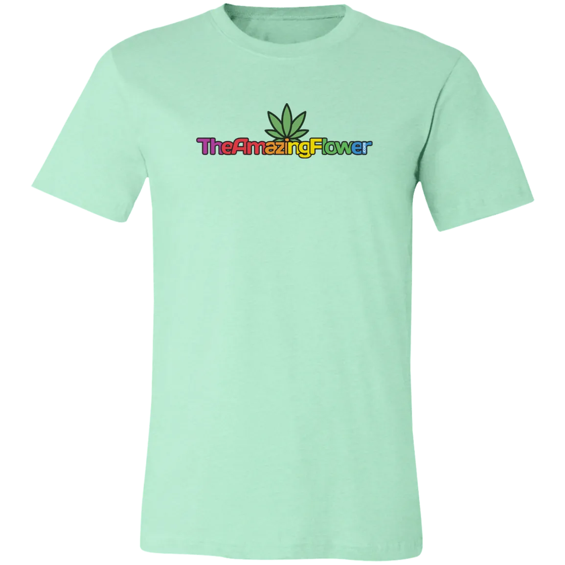 Hemp Leaf Multi-color Logo T-Shirt