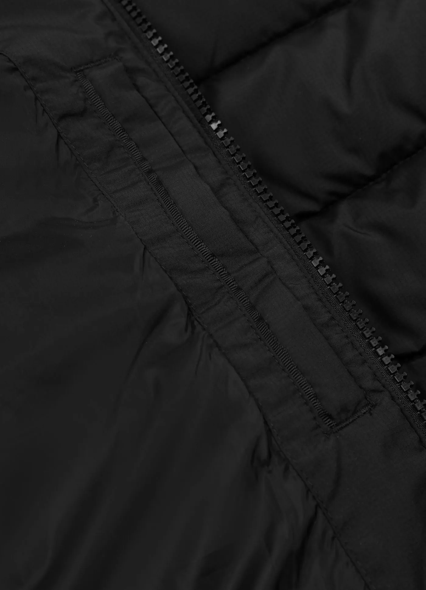 Hidden Hooded Jacket - Red