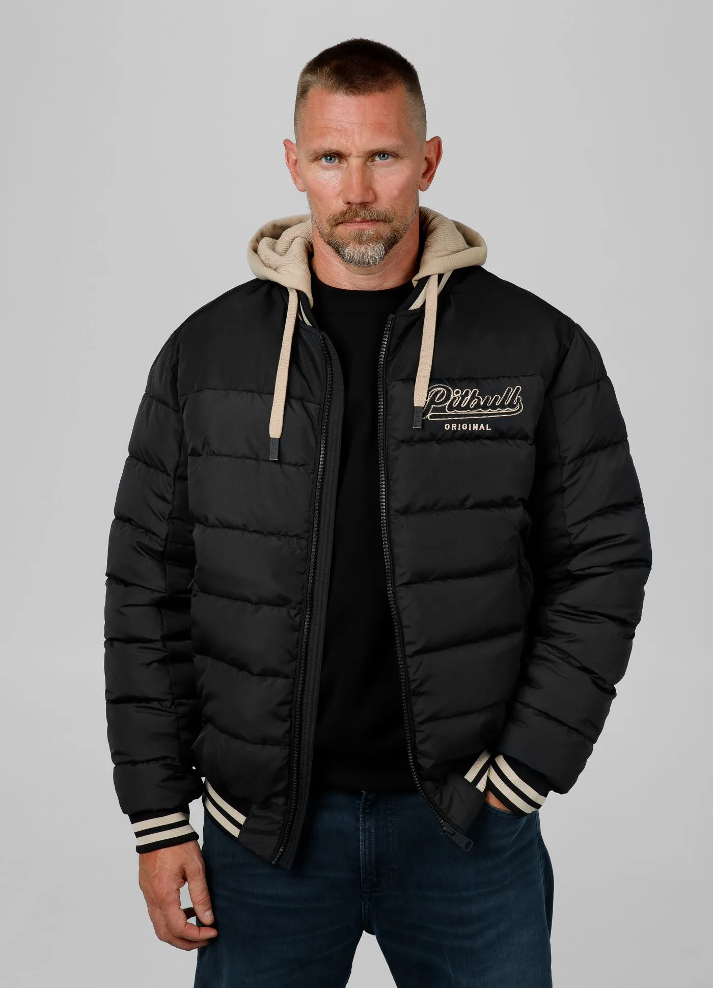 Hidden Hooded Jacket - Red