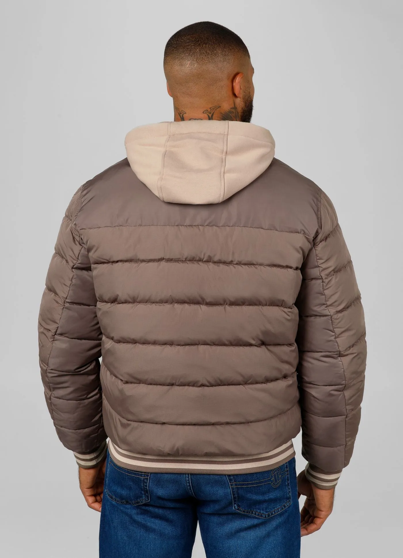 Hidden Hooded Jacket - Red