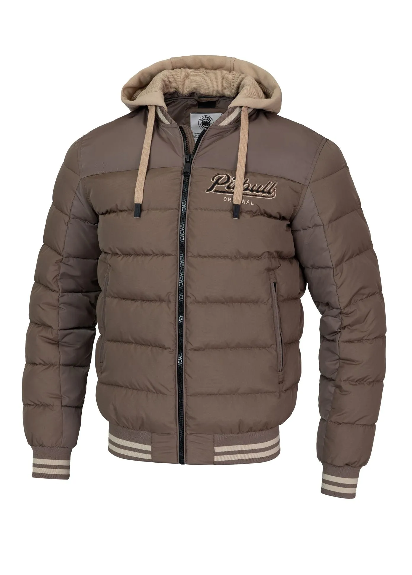 Hidden Hooded Jacket - Red