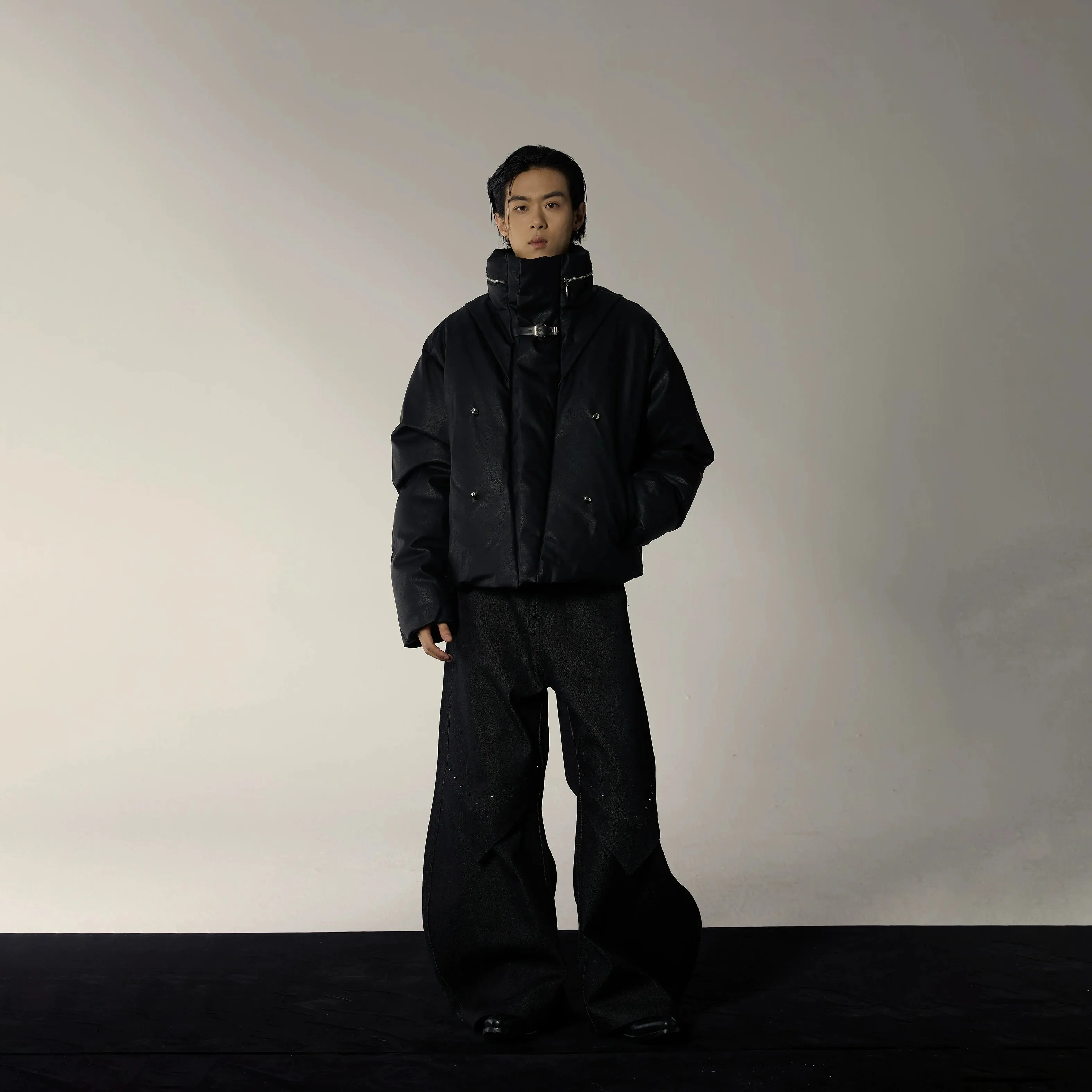 High Collar Puffer Jacket