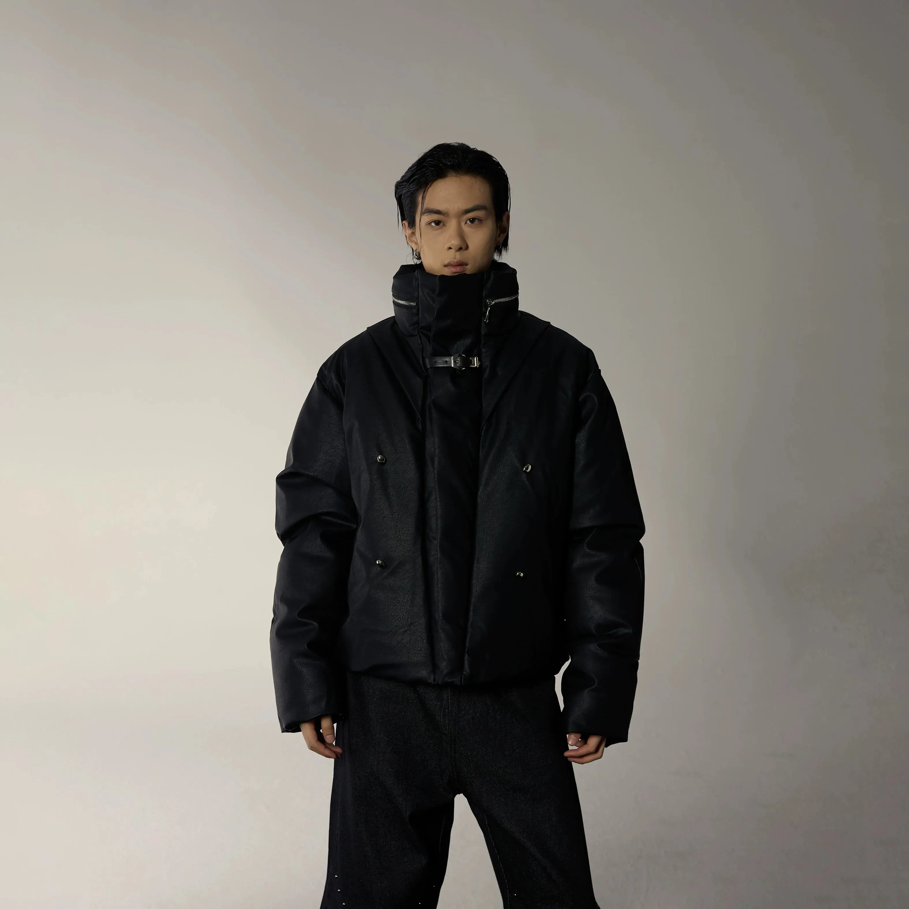High Collar Puffer Jacket