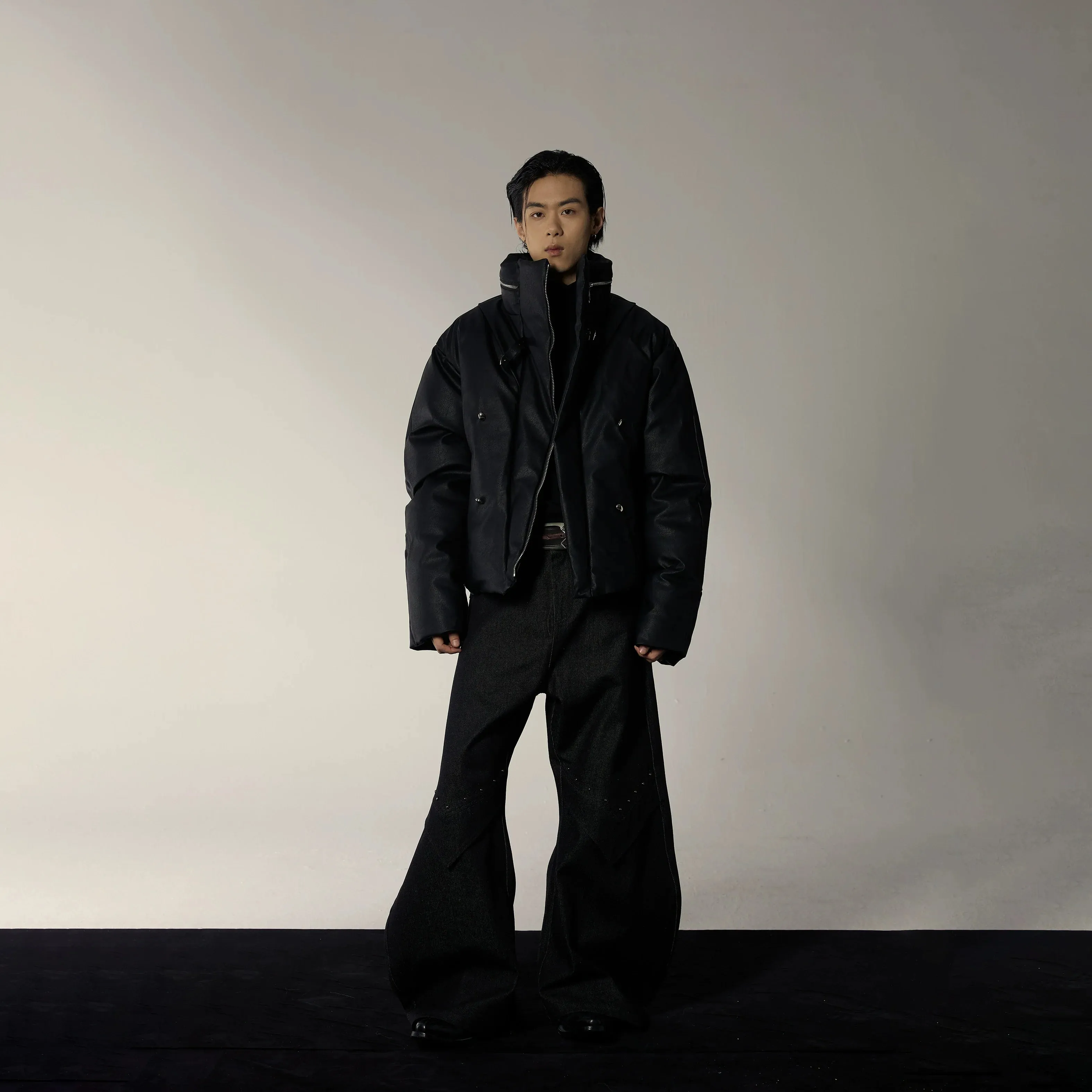 High Collar Puffer Jacket