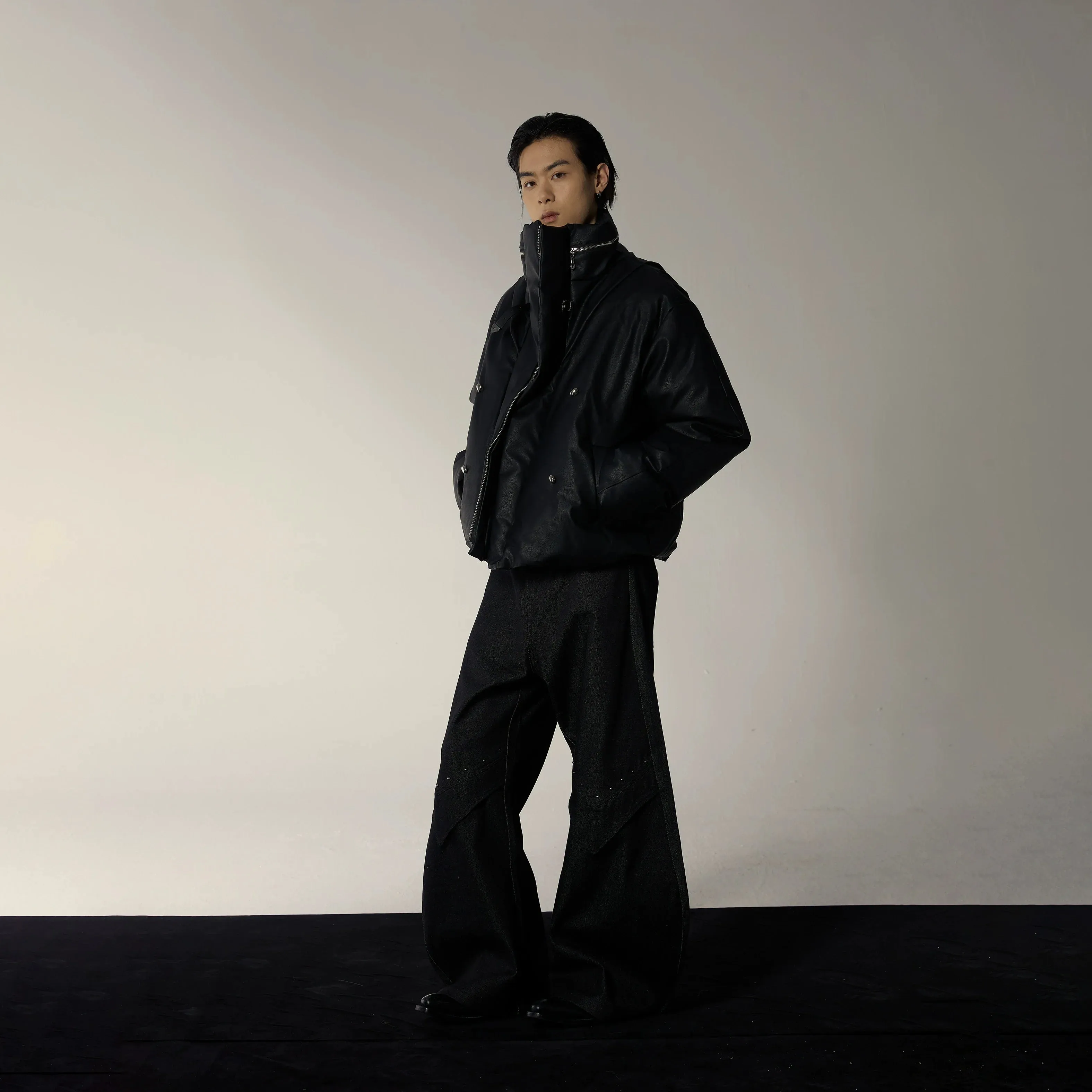 High Collar Puffer Jacket