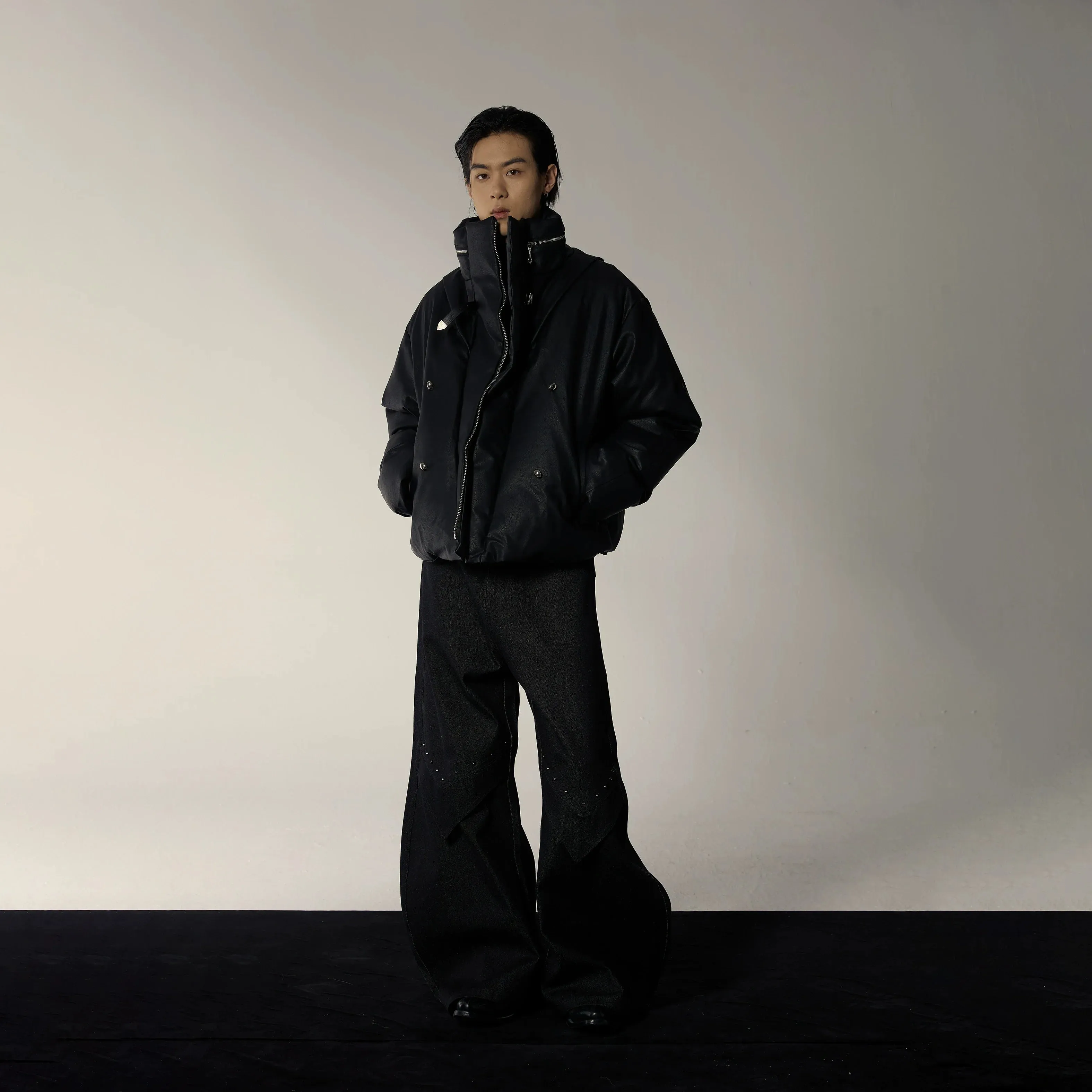 High Collar Puffer Jacket
