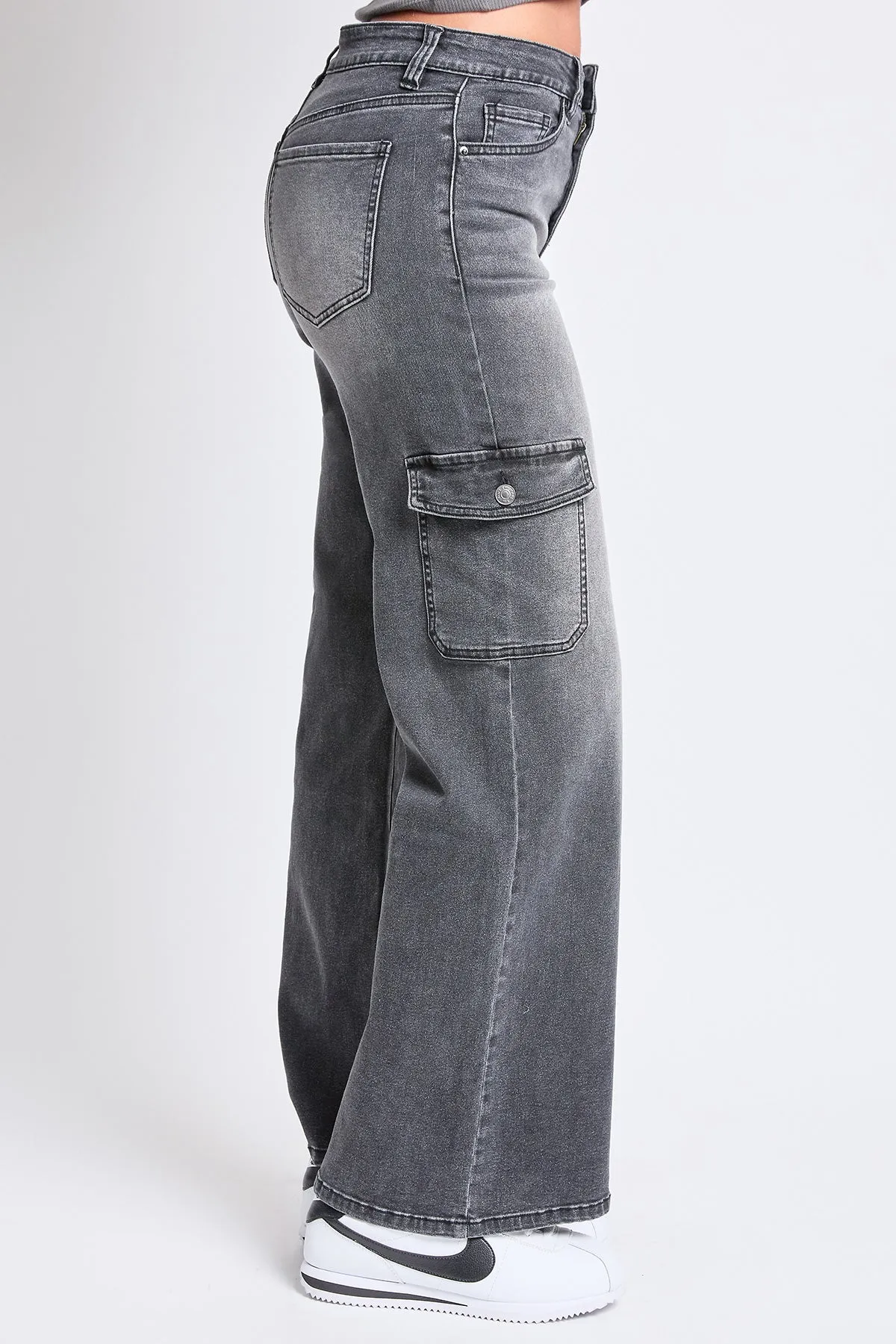 High Rise Wide Leg Skater Cargo Jeans, Pack of 12