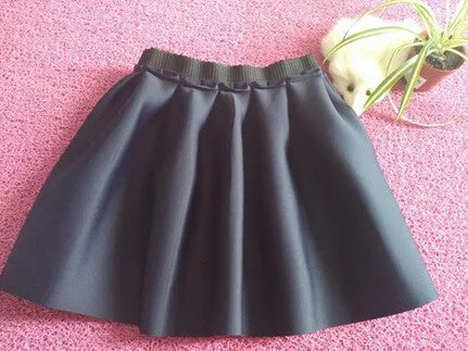 High Street Women Mini Skirt Ball Gown Underskirt High Waist Pleated Skirt For Girls