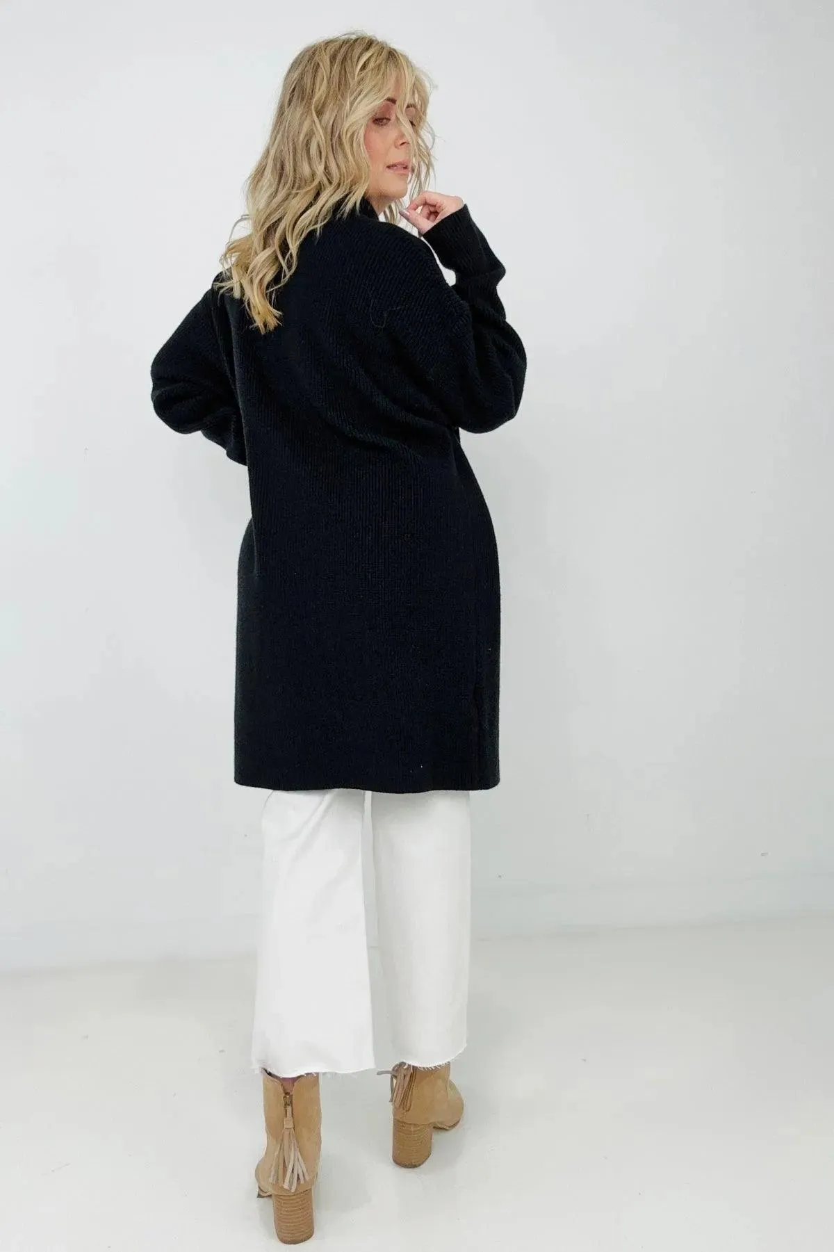 High Waist Wide Leg White Cropped Jeans