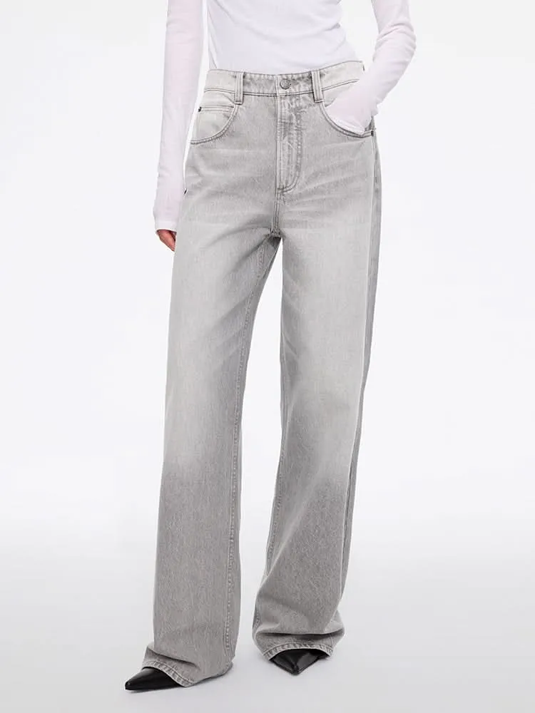 High Waisted Wide-Leg Jeans