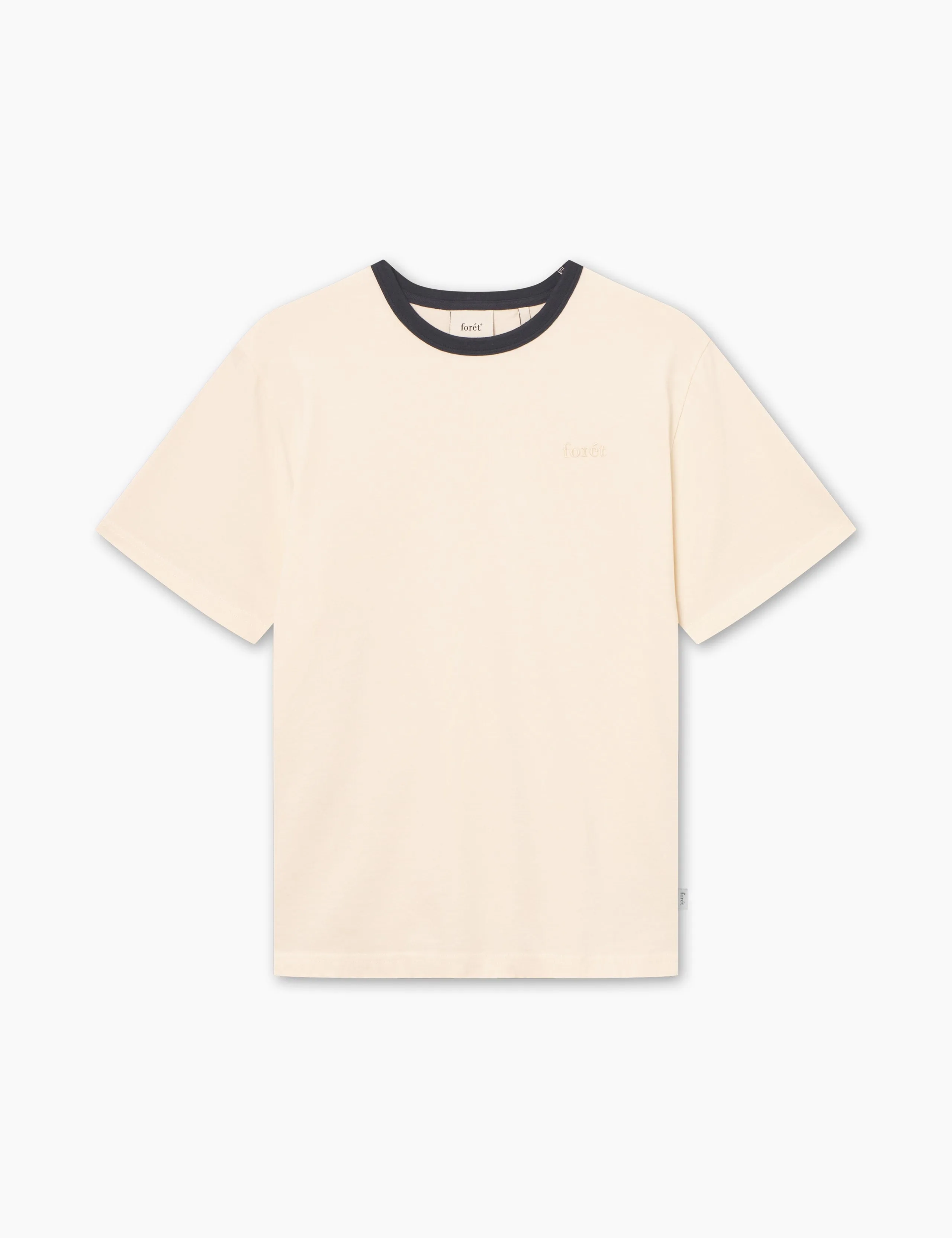 HONEY T-SHIRT - CLOUD/NAVY