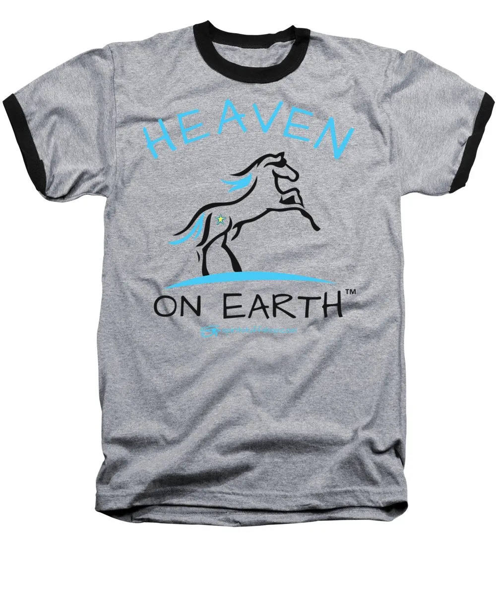 Horse Heaven On Earth - Baseball T-Shirt
