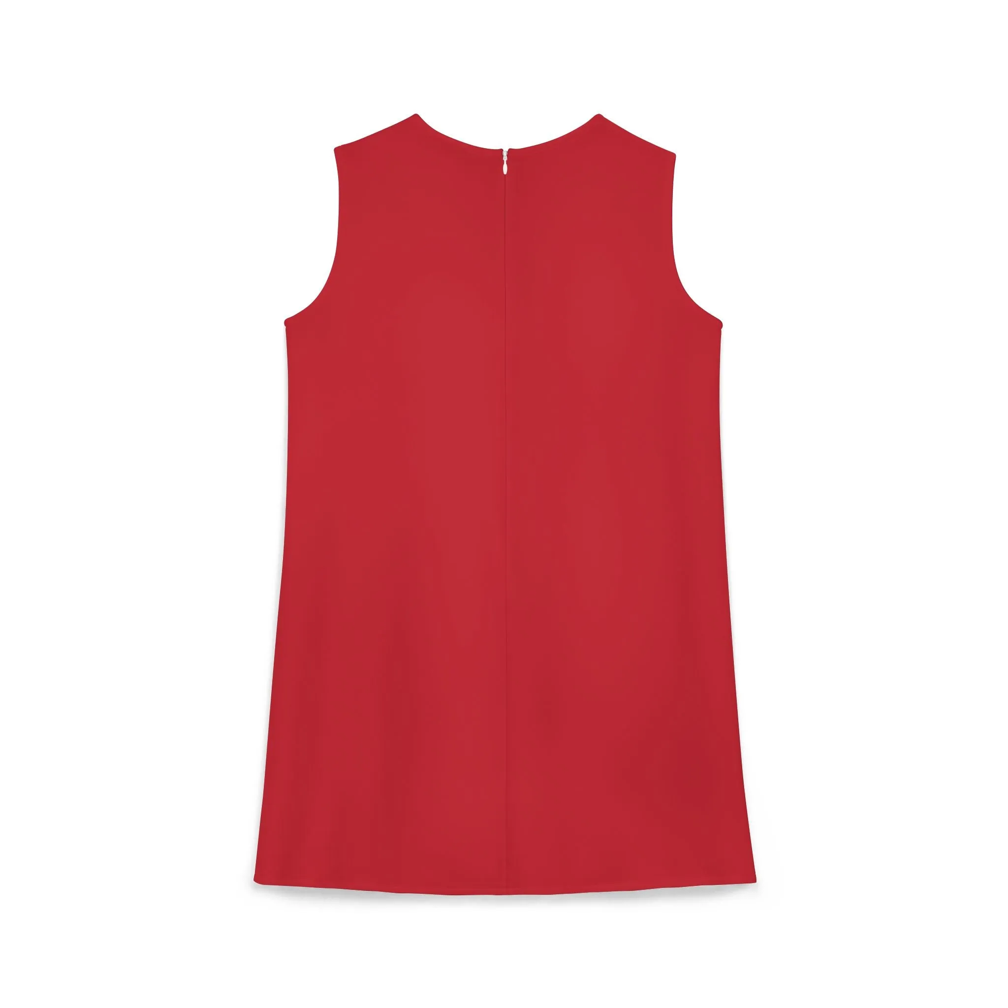 Howdy A-line Sleeveless Dress (AOP)
