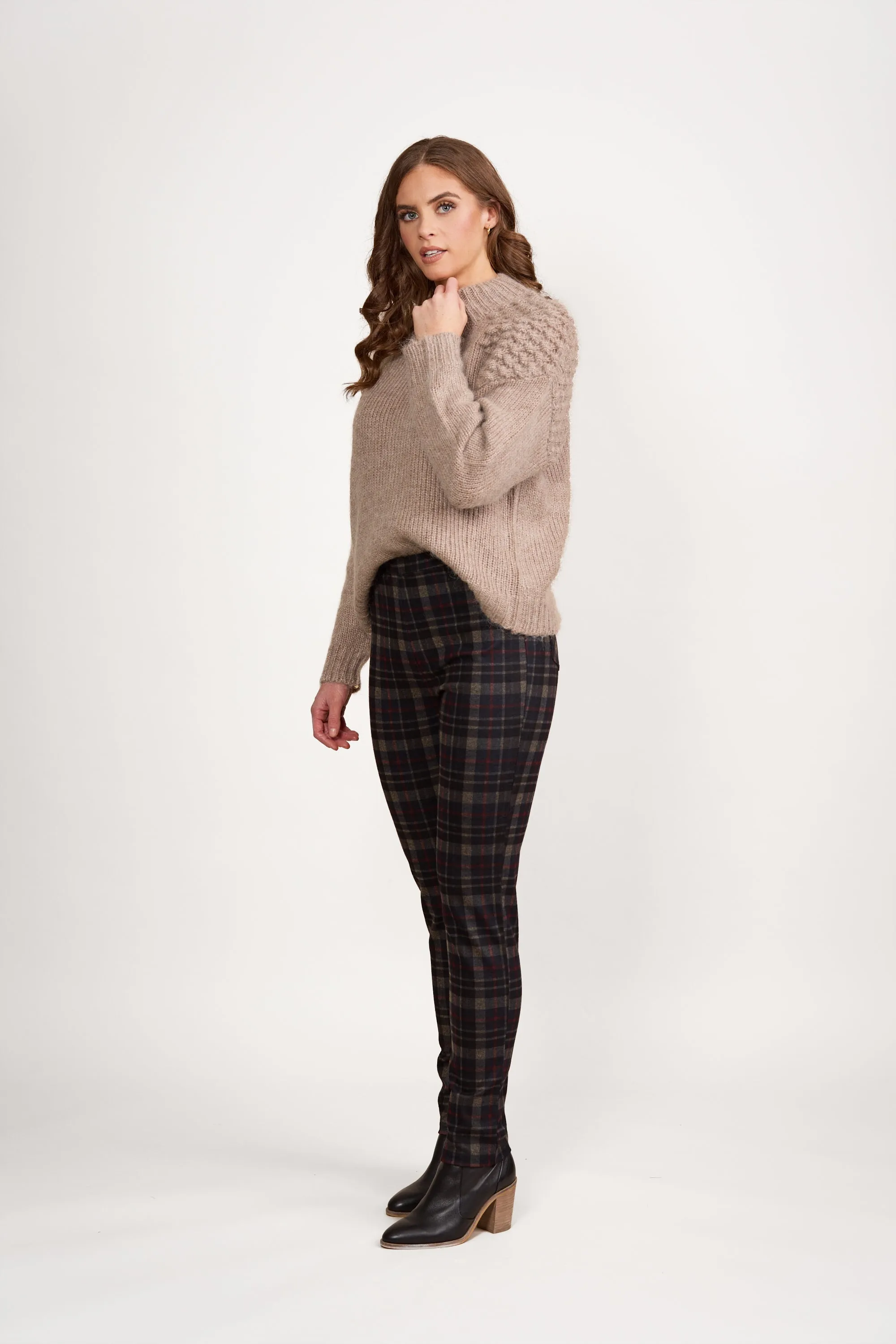 Hyde Skinny Leg Pull on Ponti
