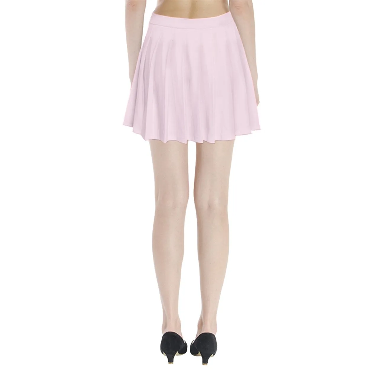 Icee Pink Pleated Mini Skirt