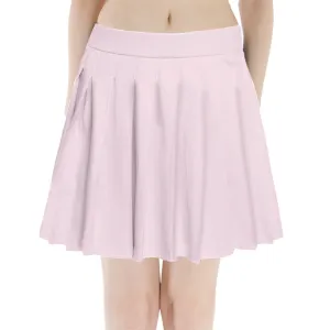 Icee Pink Pleated Mini Skirt