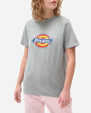 Icon Logo Tee W - Grey Melange