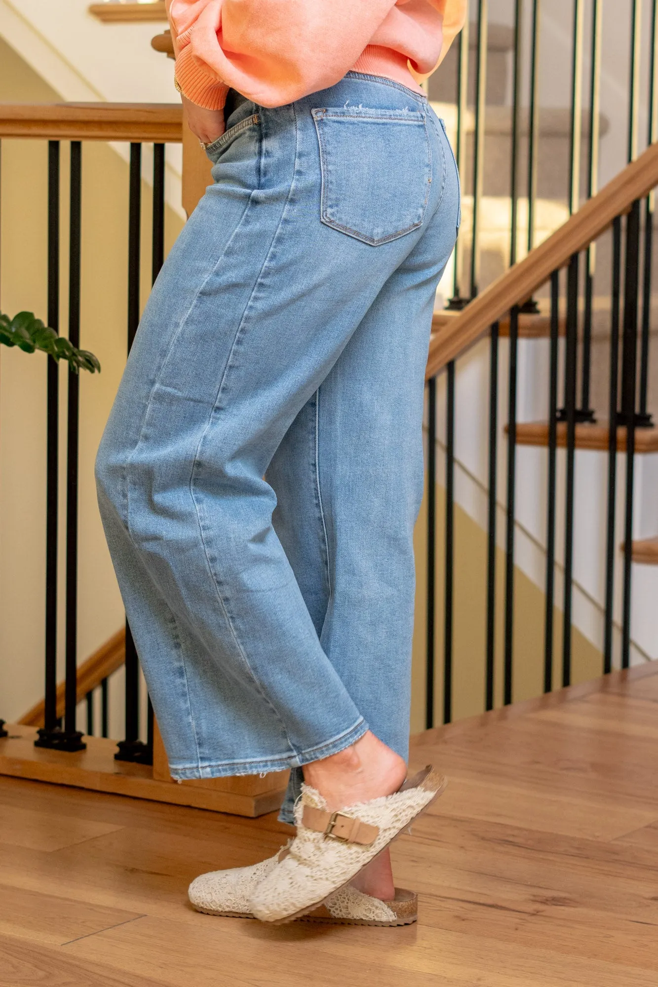 Ideally Super High Rise Baggy Fit Regular & Plus Sizes