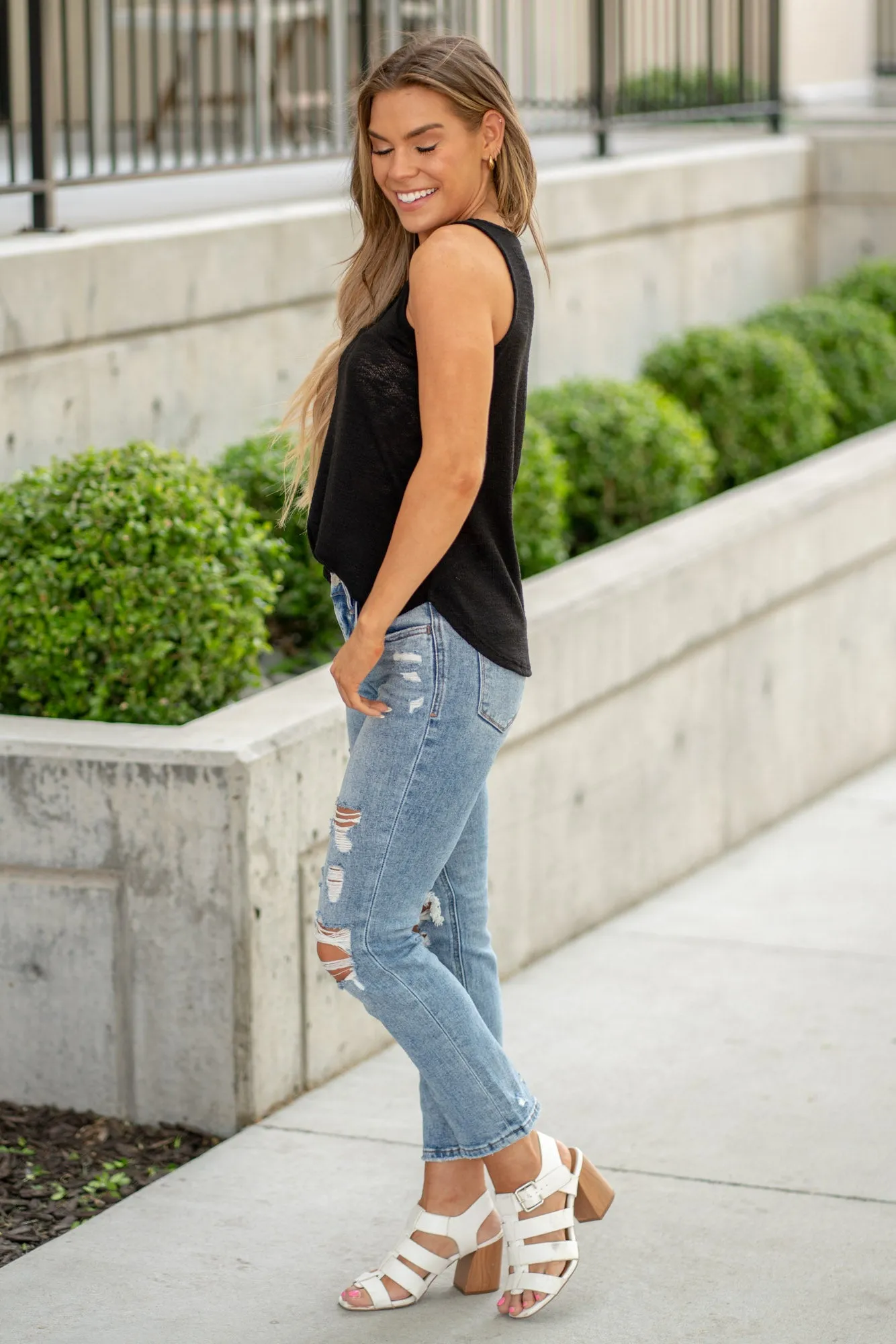 Idolized High Rise Slim Straight Regular & Plus Sizes