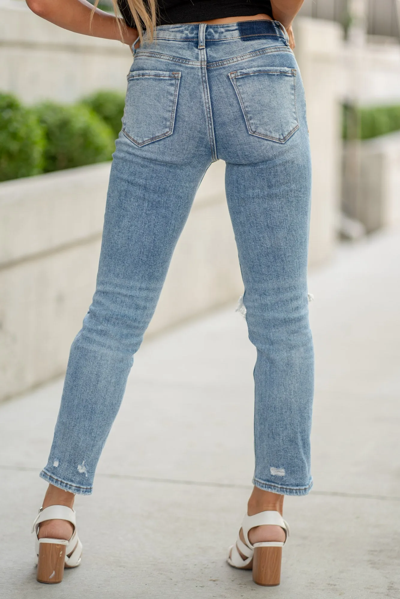 Idolized High Rise Slim Straight Regular & Plus Sizes