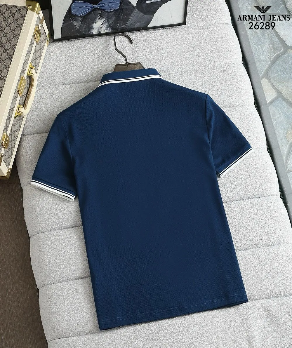 Imported Embroidery  Logo Polo Collar T-shirt
