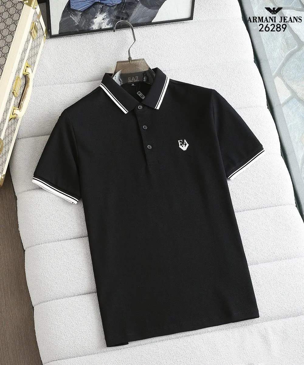 Imported Embroidery  Logo Polo Collar T-shirt