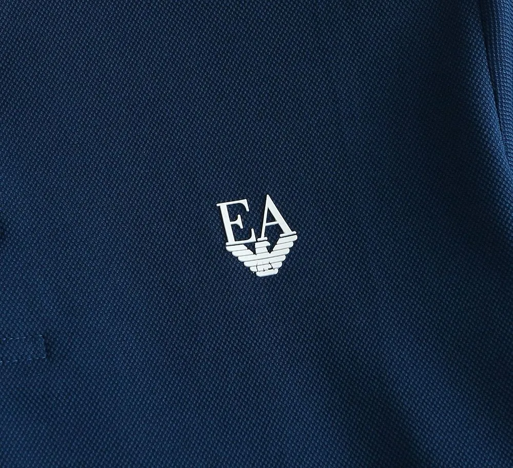Imported Embroidery  Logo Polo Collar T-shirt