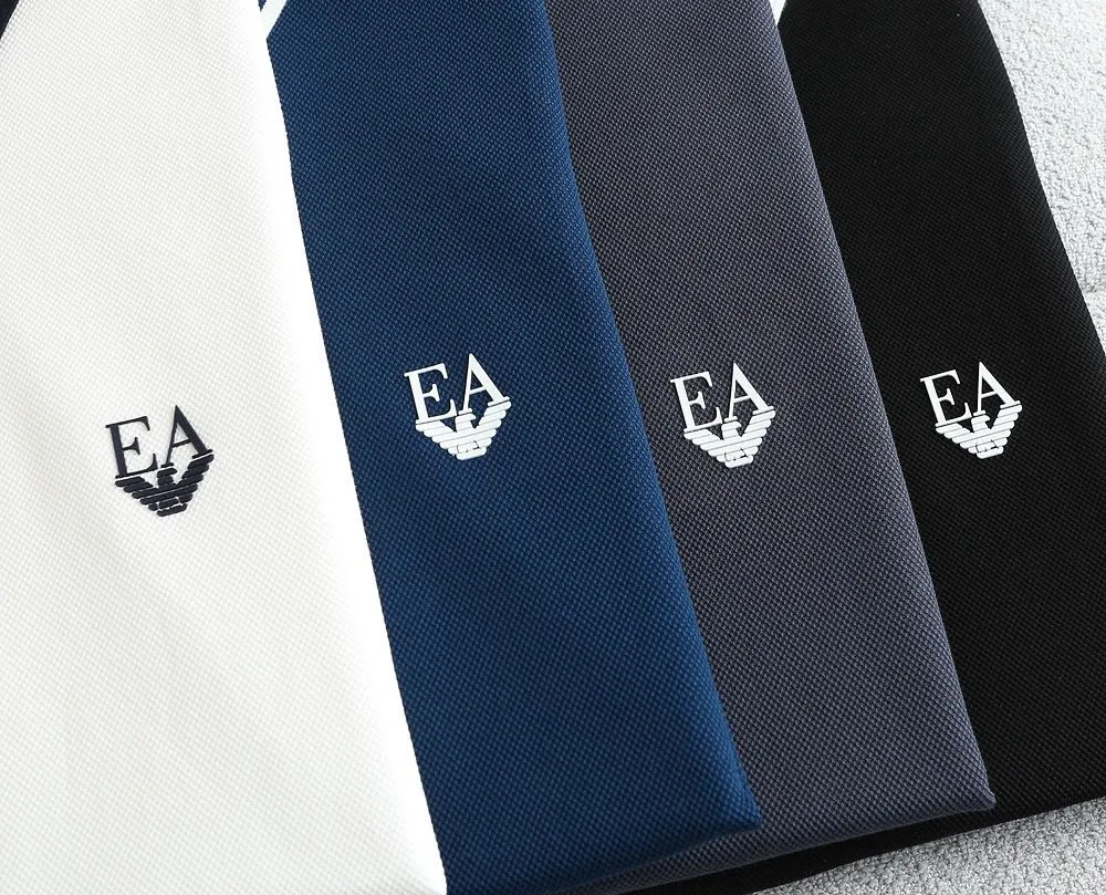 Imported Embroidery  Logo Polo Collar T-shirt