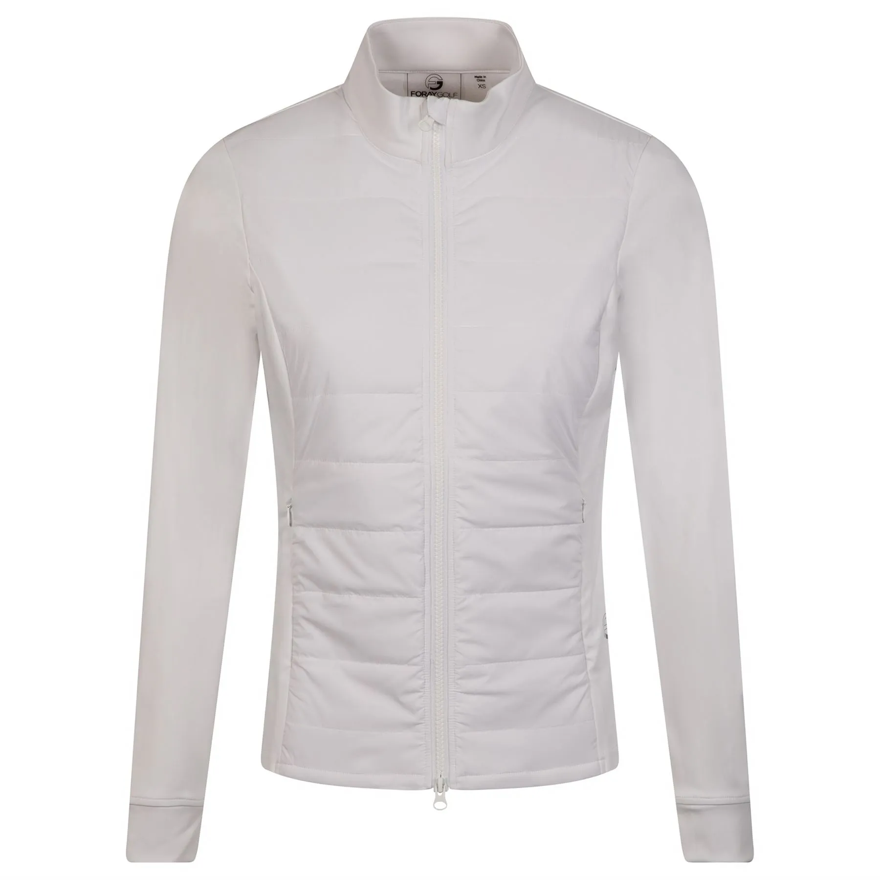 Insulated Hybrid Jacket White