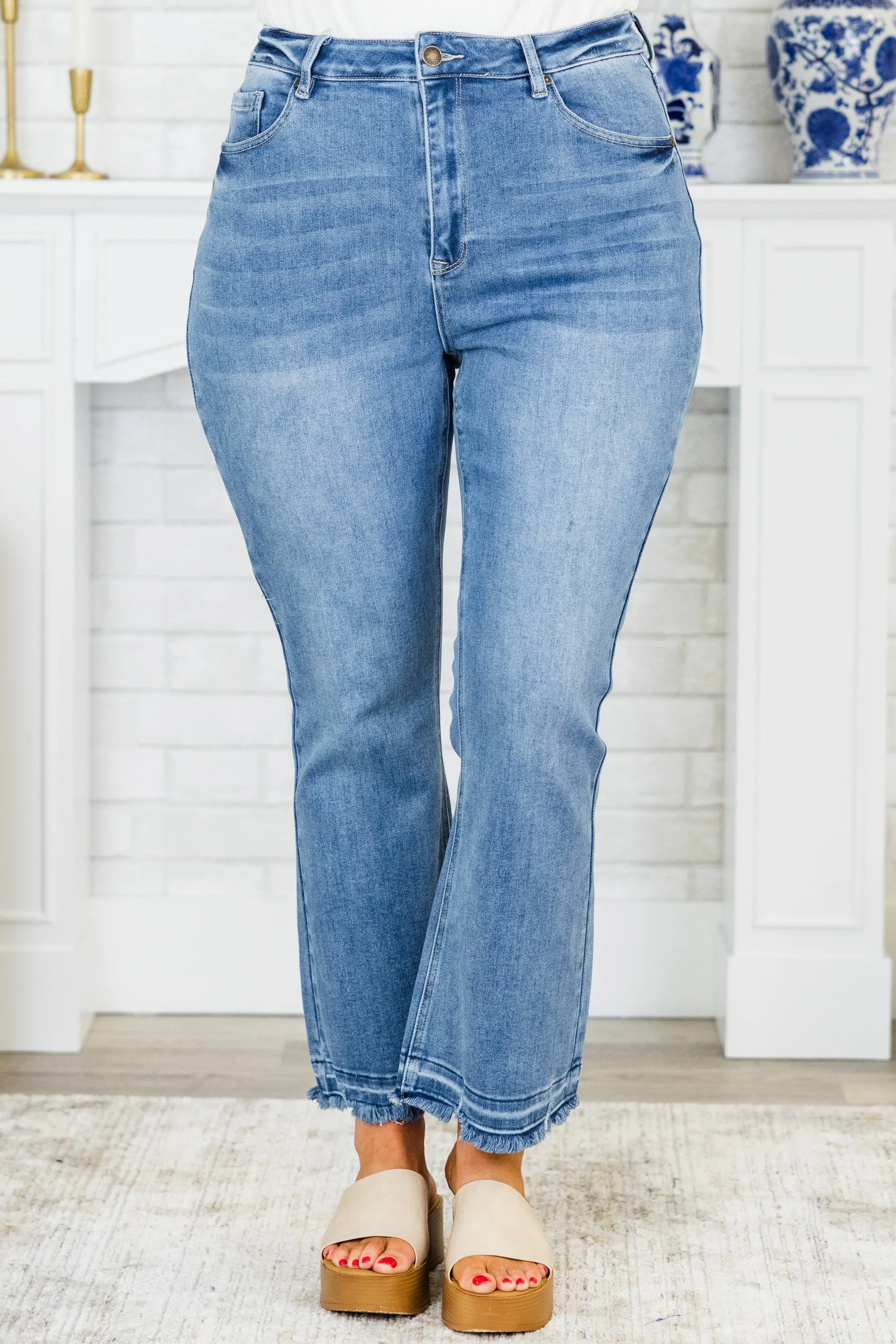 Into The Clouds Jeans, Medium Wash