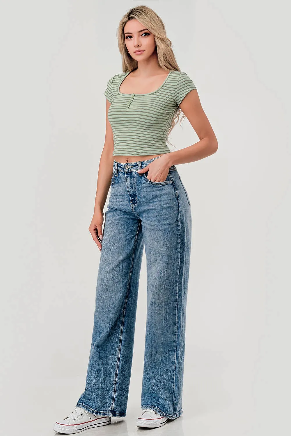 Iris Wide Leg Jean
