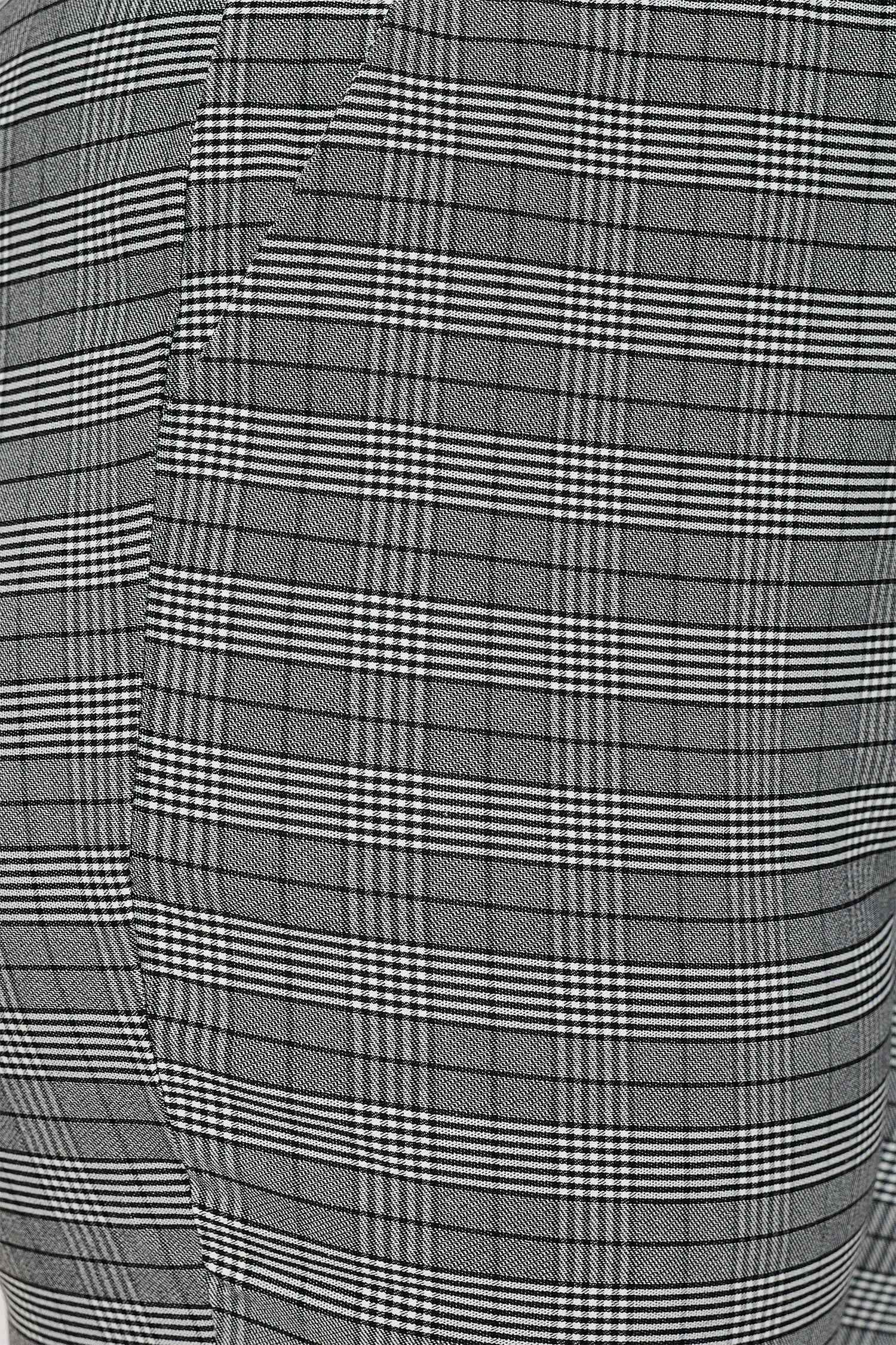 ITP5284-PLUS | Pants | Junior Plus Plaid Pull-On Ponte Pants