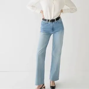 J. Crew 90s Wide Leg High Rise Denim Jeans
