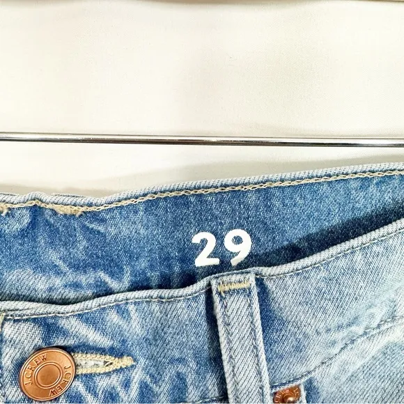 J. Crew 90s Wide Leg High Rise Denim Jeans