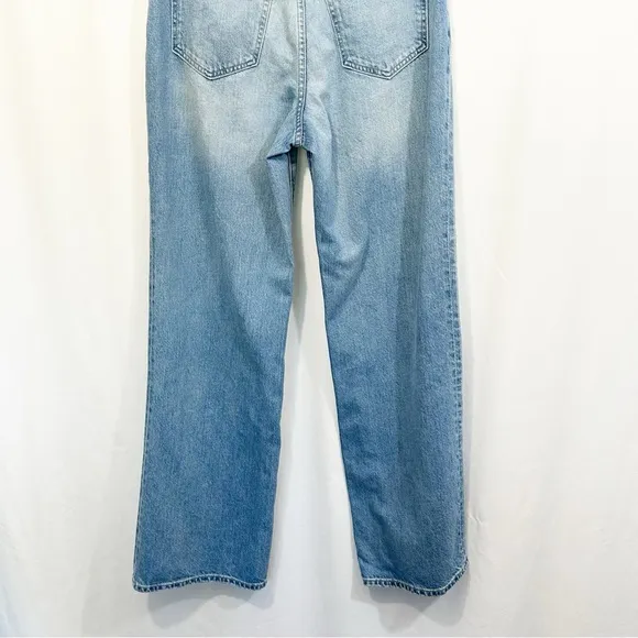J. Crew 90s Wide Leg High Rise Denim Jeans