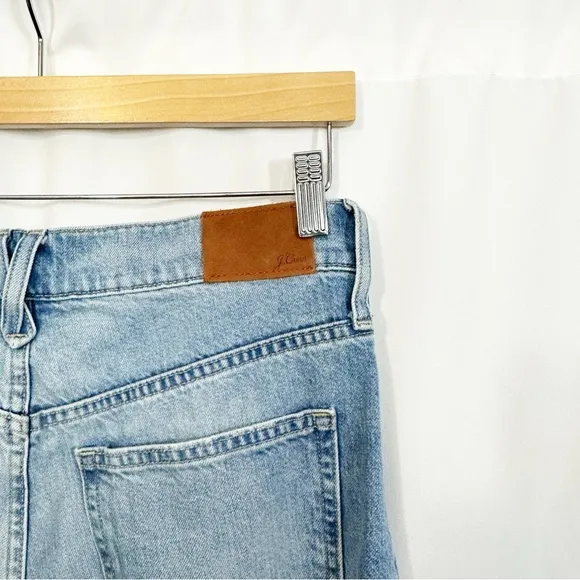 J. Crew 90s Wide Leg High Rise Denim Jeans