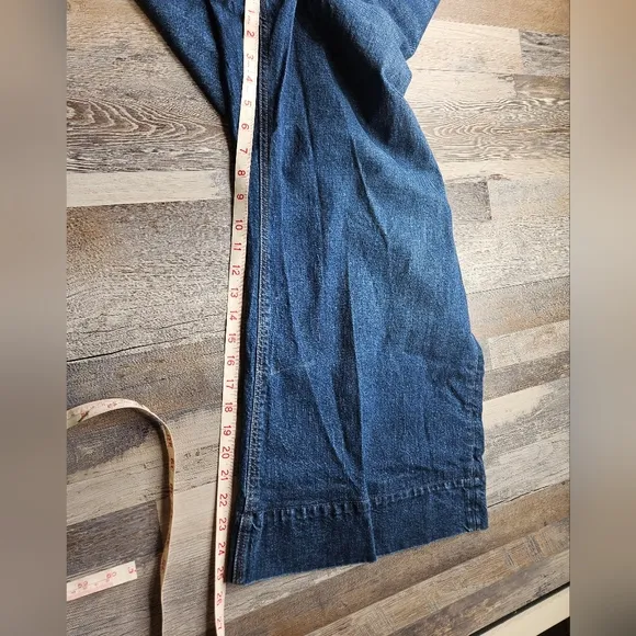 J. Crew Wide Leg Trouser Jeans Women's 36 BM845