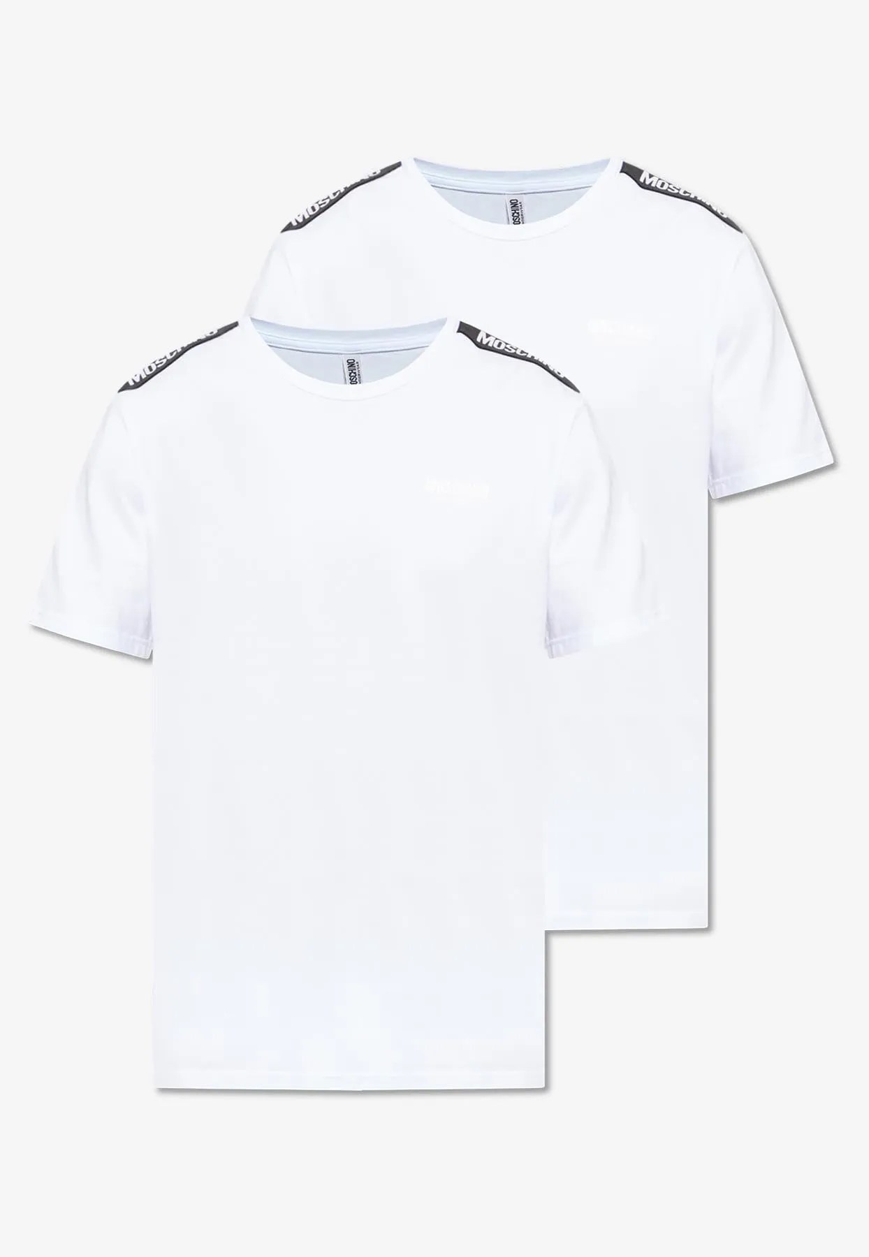 Jacquard Logo T-shirts - Set of 2