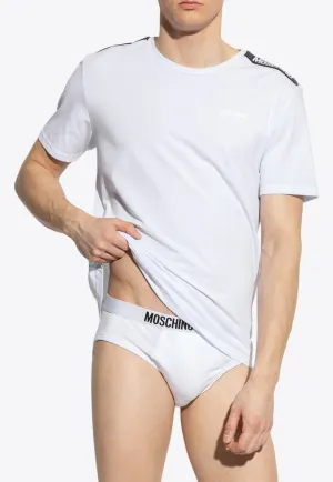 Jacquard Logo T-shirts - Set of 2