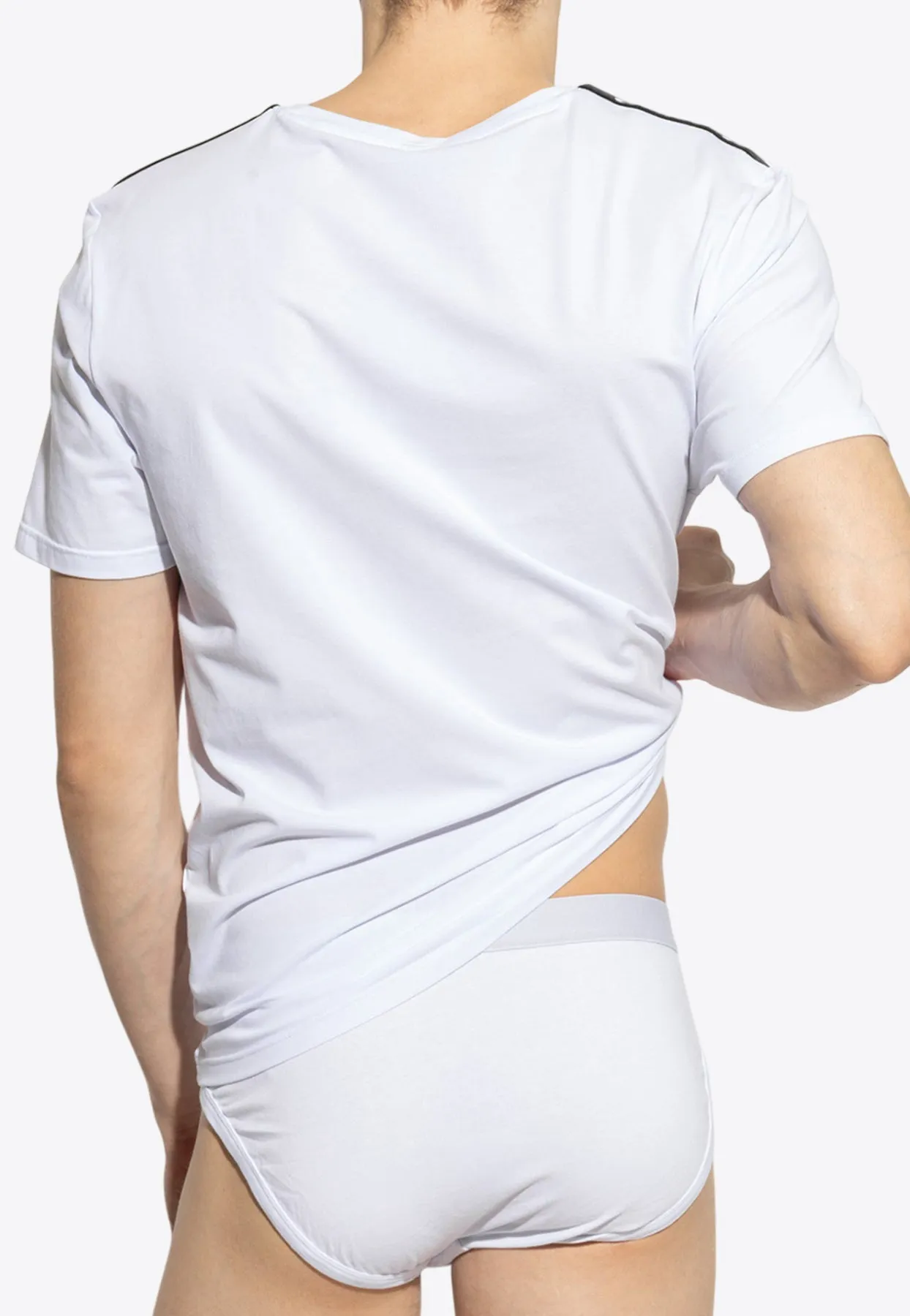 Jacquard Logo T-shirts - Set of 2
