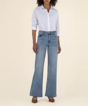Jean High Rise Wide Leg, Petite