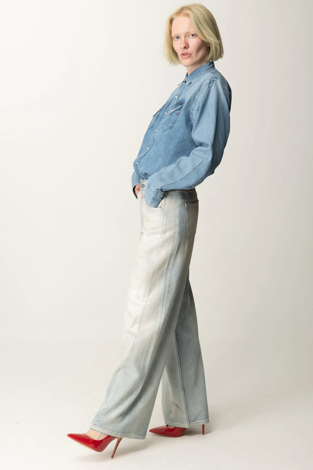 Jeans Baggy a Vita Bassa
