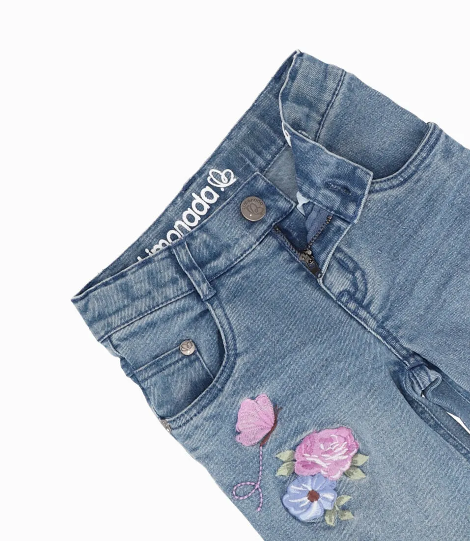 Jeans bebé acampanado