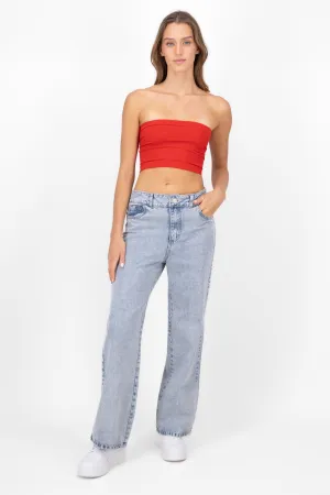 Jeans Wide Leg Básicos