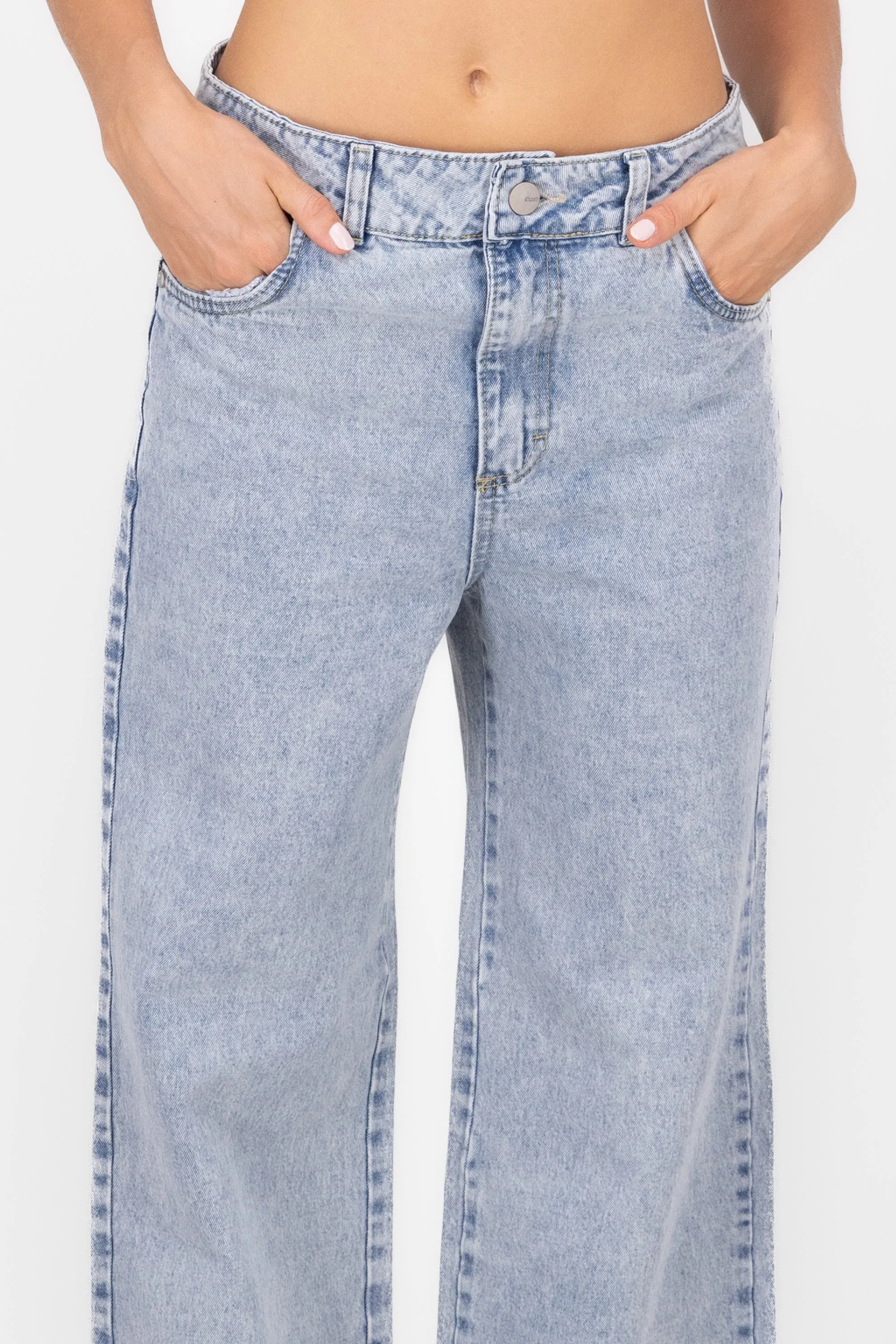 Jeans Wide Leg Básicos