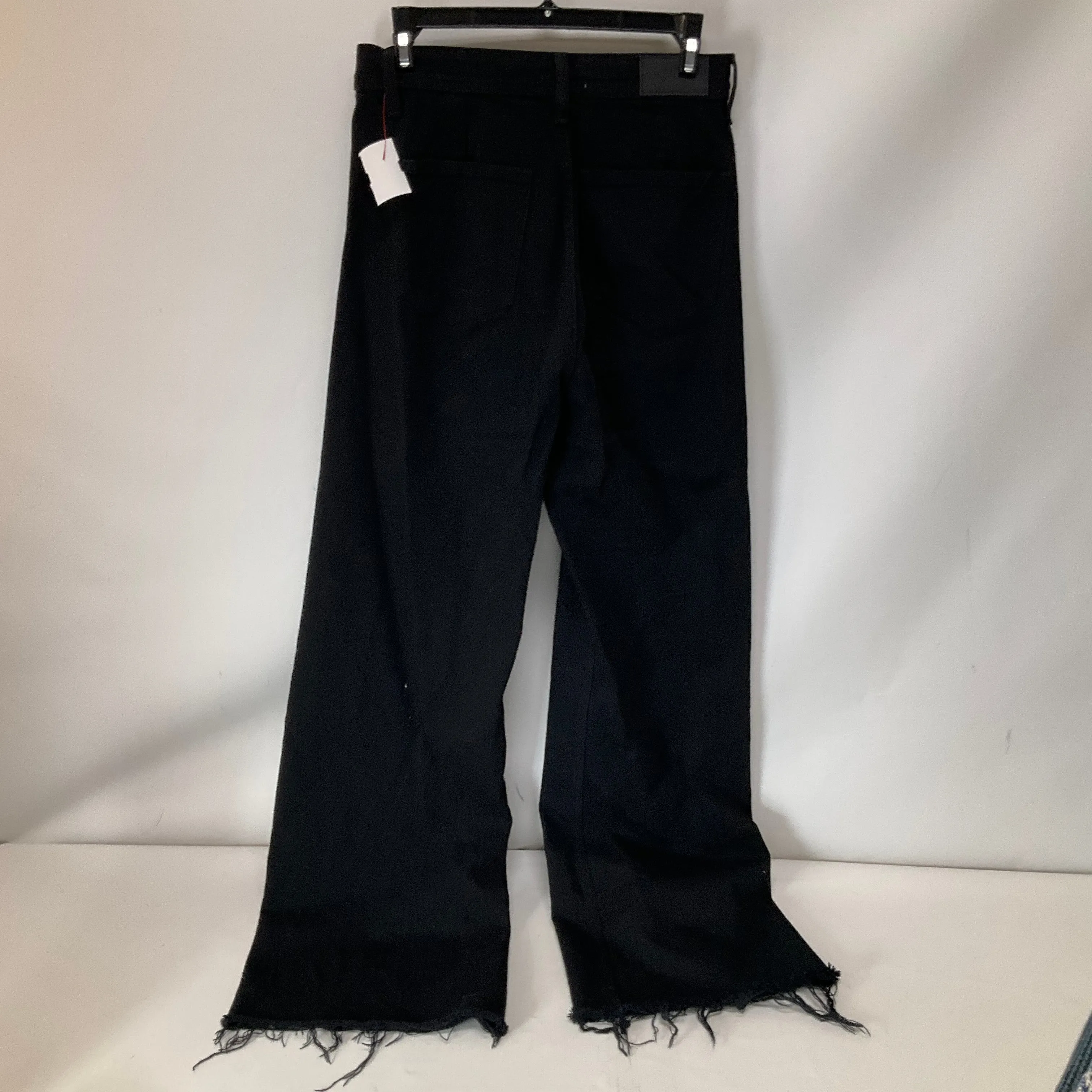 Jeans Wide Leg By Pistola In Black Denim, Size: 6