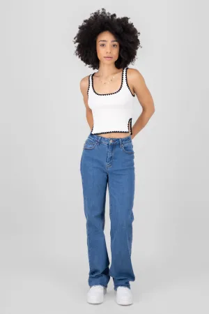 Jeans wide leg