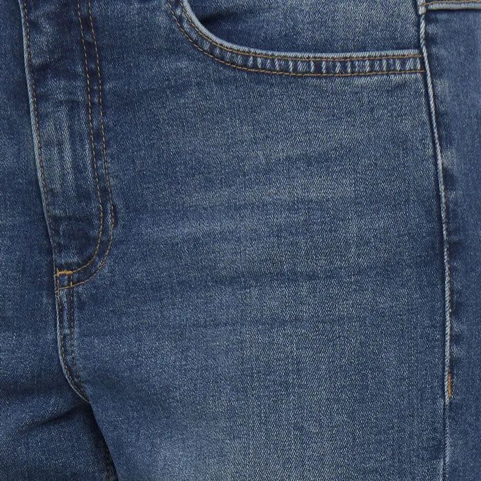 Jeanshose «Twiggy raven» in medium blue von ICHI