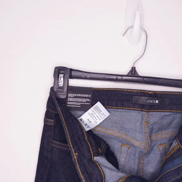 Joe's Jeans Women's Skinny Cropped Jeans Dark Wash Denim Size 30 Pants